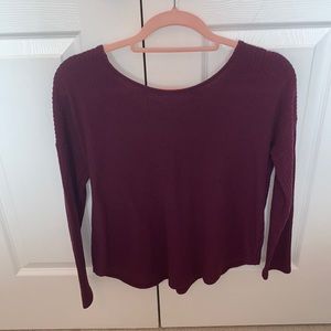 charlotte russe purple sweater in a size xs